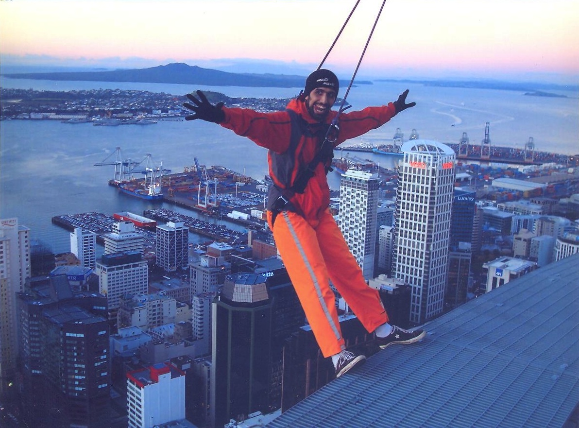 sky walk over Auckland